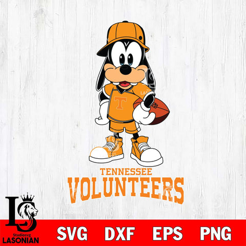 Tennessee Volunteers Goofy rugby SVG DXF EPS PNG FILE,NCAA svg ,Football Digital Download,Instant Download, Silhouette