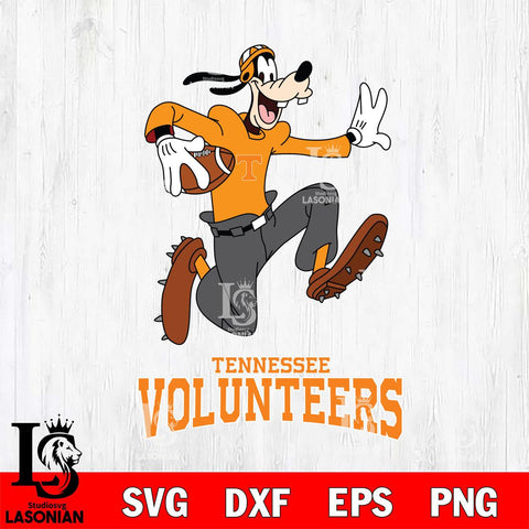Tennessee Volunteers Goofy rugby Sport SVG DXF EPS PNG FILE,NCAA svg ,Football Digital Download,Instant Download, Silhouette