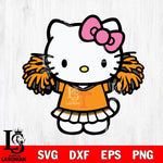 Tennessee Volunteers Hello Kitty Cheerleader 3 Svg Eps Dxf Png File, Digital Download, Instant Download