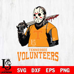Tennessee Volunteers Jason Voorhees 11 Svg Eps Dxf Png File, Digital Download