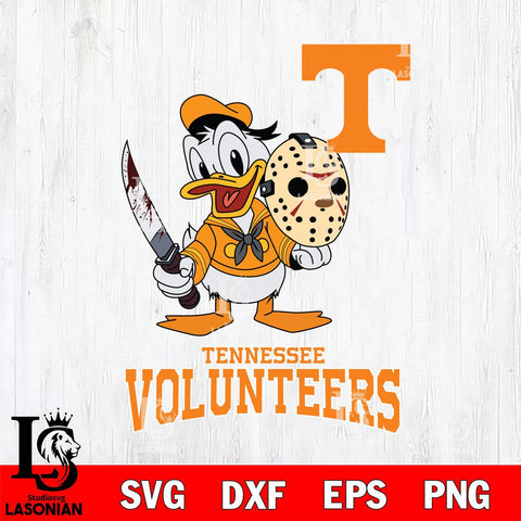 Tennessee Volunteers Jason Voorhees 12 Svg Eps Dxf Png File, Digital Download