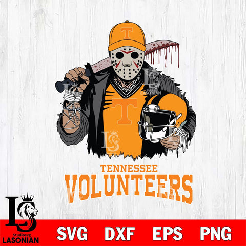 Tennessee Volunteers Jason Voorhees 2 Svg Eps Dxf Png File, Digital Download