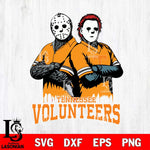 Tennessee Volunteers Jason Voorhees 8 Svg Eps Dxf Png File, Digital Download
