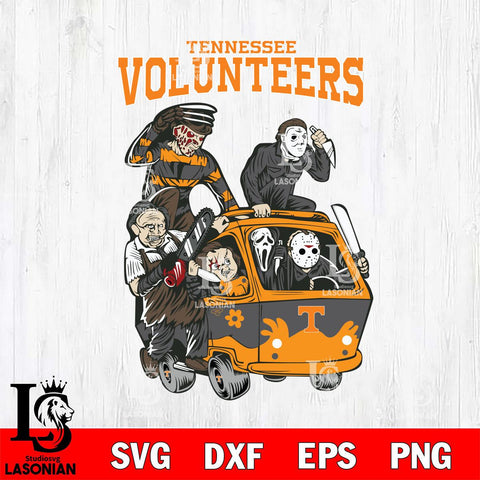 Tennessee Volunteers Jason Voorhees Horror 10 Svg Eps Dxf Png File, NCAA svg, Digital Download, Instant Download