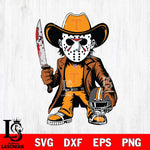 Tennessee Volunteers Jason Voorhees Horror Svg Eps Dxf Png File, NCAA svg, Digital Download, Instant Download