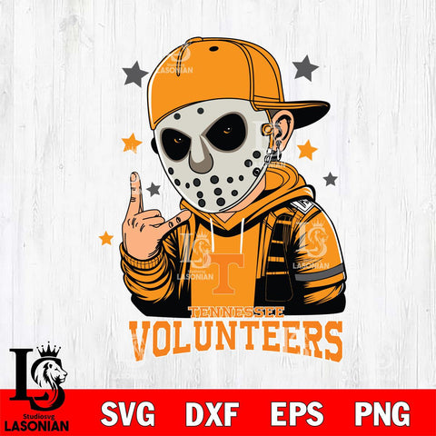 Tennessee Volunteers Jason Voorhees Horror 9 Svg Eps Dxf Png File, NCAA svg, Digital Download, Instant Download
