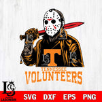 Tennessee Volunteers Jason Voorhees Horror Halloween Svg Eps Dxf Png File, NCAA svg, Digital Download, Instant Download