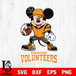 Tennessee Volunteers Mikey Mouse Disney, Svg Eps Dxf Png File, Digital Download