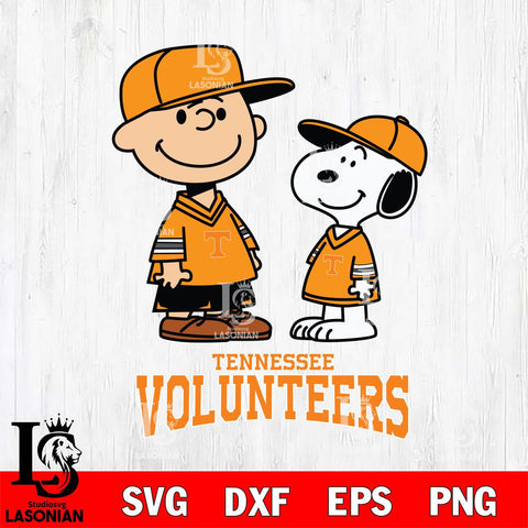 Tennessee Volunteers Peanuts Snoopy Football SVG DXF EPS PNG FILE,Snoopy File Cut, NCAA Digital Download,Instant Download,Christmas Silhouette