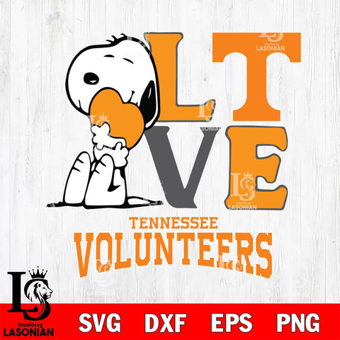 Tennessee Volunteers Snoopy Sport 10 Svg Eps Dxf Png File, Digital Download