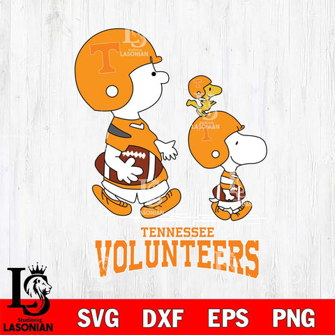 Tennessee Volunteers Snoopy Sport Svg Eps Dxf Png File, Digital Download