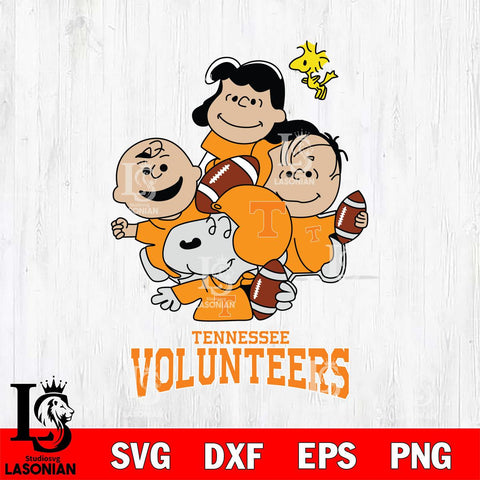 Tennessee Volunteers Snoopy Sport 4 Svg Eps Dxf Png File, Digital Download