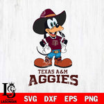 Texas A&M Aggies Goofy Cowboy Sport SVG DXF EPS PNG FILE,NCAA svg ,Football Digital Download,Instant Download, Silhouette