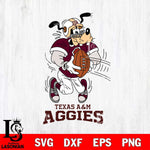 Texas A&M Aggies Goofy Sport Football SVG DXF EPS PNG FILE,NCAA svg ,Football Digital Download,Instant Download, Silhouette