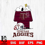 Texas A&M Aggies Snoopy Chill Football SVG DXF EPS PNG FILE,Snoopy File Cut, NCAA Digital Download,Instant Download,Christmas Silhouette