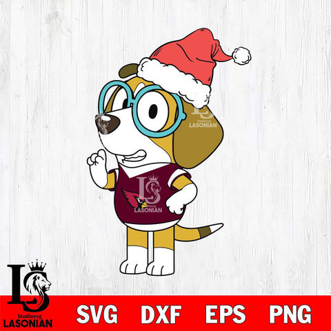 Texas A M Aggies Bluey Honey Christmas Svg Eps Dxf Png File, Digital Download, Instant Download