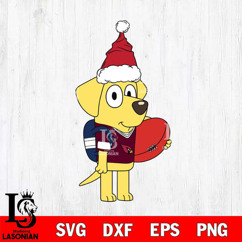 Texas A M Aggies Bluey Lucky Christmas Svg Eps Dxf Png File, Digital Download, Instant Download