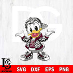 Texas A M Aggies Dolce And Gabbana Donald Duck Disney Svg Eps Dxf Png File, NCAA svg, Digital Download, Instant Download