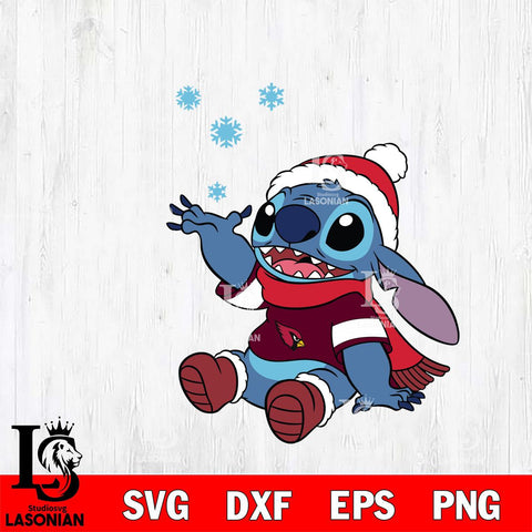 Texas A M Aggies Stitch Wearing Winter Scarf Svg Eps Dxf Png File, Digital Download, Instant Download
