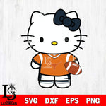 Texas Longhorns Cute Hello Kitty Football 8 Svg Eps Dxf Png File, NCAA svg, Digital Download, Instant Download