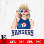 Texas Rangers And Taylor Swift Fan Svg Eps Dxf Png File, Digital Download, Instant Download
