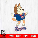 Texas Rangers Chilli Dance Svg Eps Dxf Png File, Digital Download, Instant Download