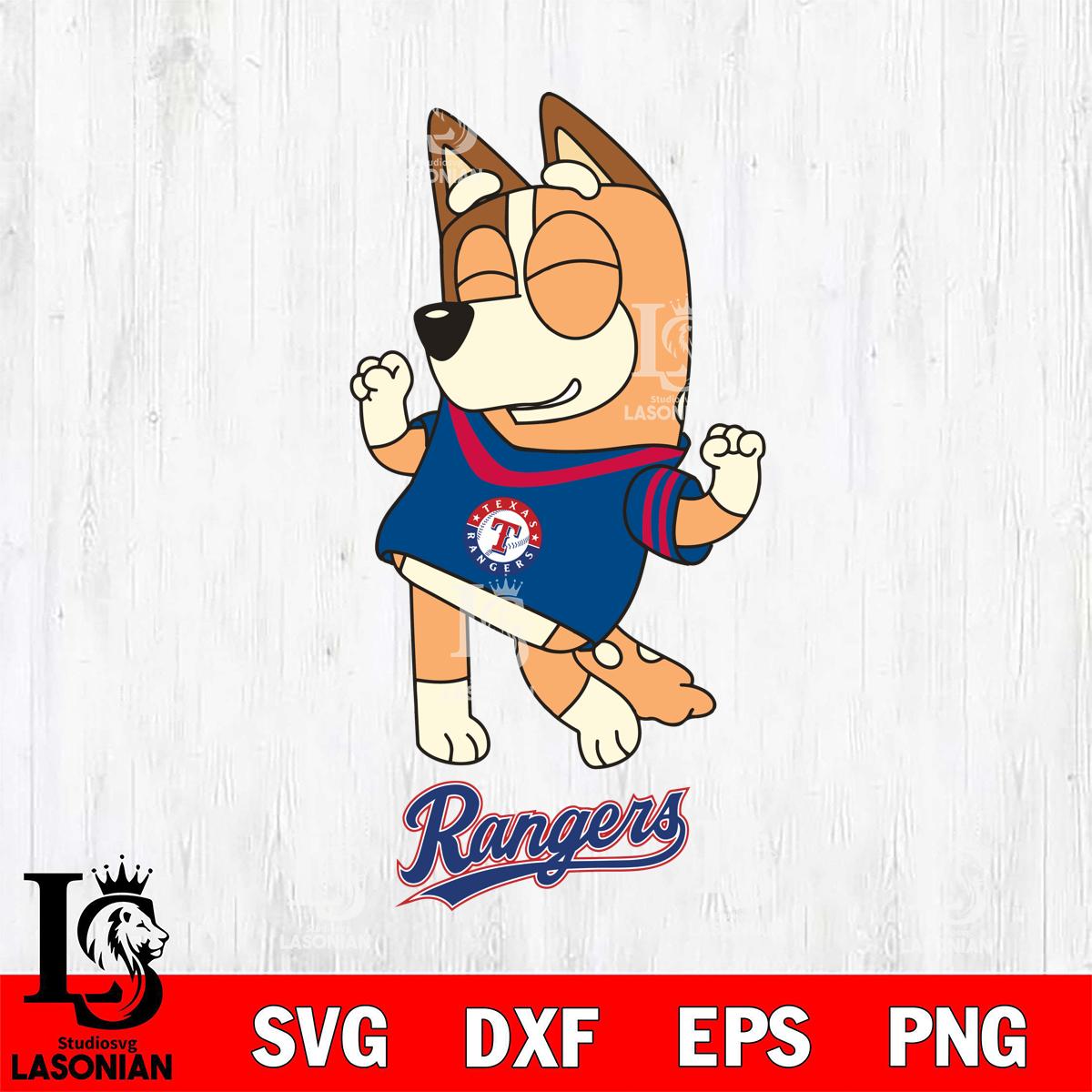 Texas Rangers Chilli Dance Sport โ lasoniansvg
