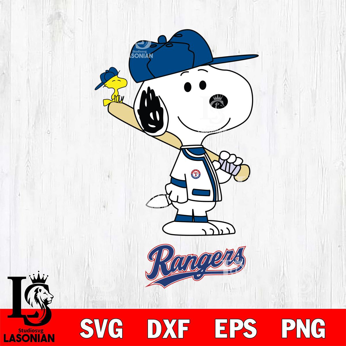 Texas Rangers Snoopy sport – lasoniansvg