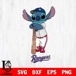 Texas Rangers Stitch Baseball bat SVG DXF EPS PNG FILE, MLB File Cut, Digital Download,Instant Download, Silhouette, Stitch Cricut