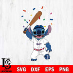Texas Rangers Stitch baseball celebrate SVG DXF EPS PNG FILE, MLB File Cut, Digital Download,Instant Download, Silhouette, Stitch Cricut