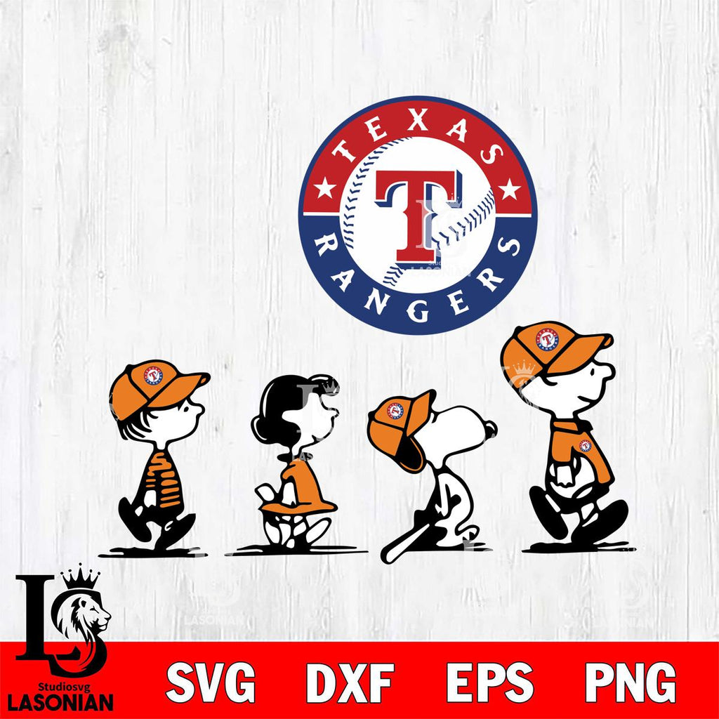 Texas Rangers snoopy – lasoniansvg