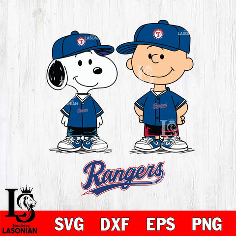 Texas Rangers snoopy and charlie brown baseball Svg Eps Dxf Png File, MLB File Cut,Digital Download,Instant Download,MLB Svg Files
