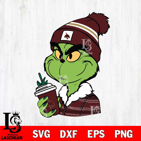 Texas State Bobcats Boujee Grinch Svg Eps Dxf Png File, Digital Download, Instant Download