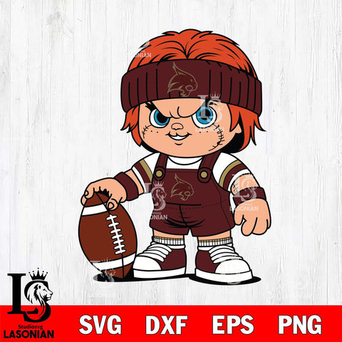 Texas State Bobcats Chucky Horror 5 Svg Eps Dxf Png File, NCAA svg, Digital Download, Instant Download