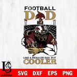 Texas State Bobcats Football Dad Cooler Svg Eps Dxf Png File, Digital Download, Instant Download