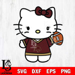 Texas State Bobcats Hello Kitty sport 7 Svg Eps Dxf Png File, NCAA svg, Digital Download, Instant Download