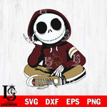 Texas State Bobcats Jack Skellington halloween Svg Eps Dxf Png File, NCAA svg, Digital Download, Instant Download