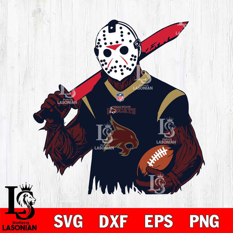 Texas State Bobcats Jason Voorhees Horror 11 Svg Eps Dxf Png File, NCAA svg, Digital Download, Instant Download