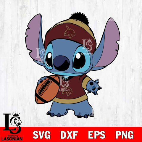 Texas State Bobcats Stitch Svg Eps Dxf Png File, NCAA svg, Digital Download, Instant Download