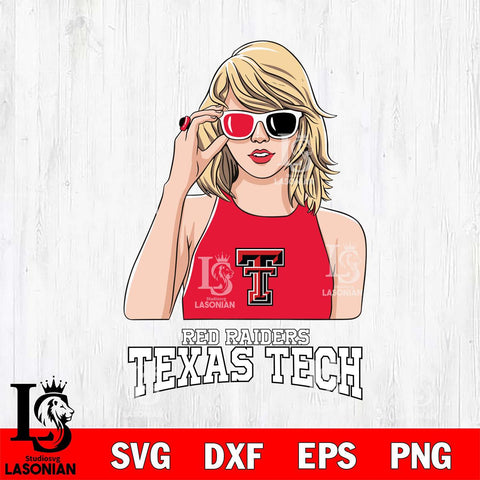Texas Tech Red Raiders And Taylor Swift Fan Svg Eps Dxf Png File, Digital Download, Instant Download