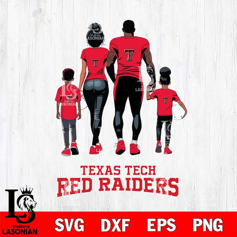 Texas Tech Red Raiders Family Love Rugby SVG DXF EPS PNG FILE,NCAA SVG, Father day Digital Download,Instant Download, Silhouette