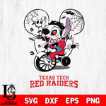 Texas Tech Red Raiders Stitch Jigsaws Halloween Svg Eps Dxf Png File, Digital Download, Instant Download