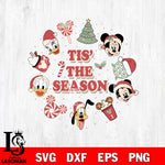Tis the season retro christnas SVG DXF EPS PNG FILE,Christmas SVG, Disney Digital Download,Instant Download, Silhouette
