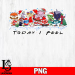 Today I Feel Inside Out Christmas  Files,Christmas file,Digital Download ,Instant Download