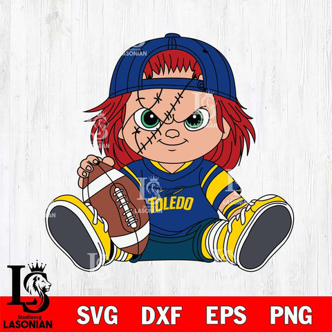 Toledo Rockets Chucky Horror 11 Svg Eps Dxf Png File, NCAA svg, Digital Download, Instant Download
