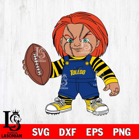 Toledo Rockets Chucky Horror 12 Svg Eps Dxf Png File, NCAA svg, Digital Download, Instant Download