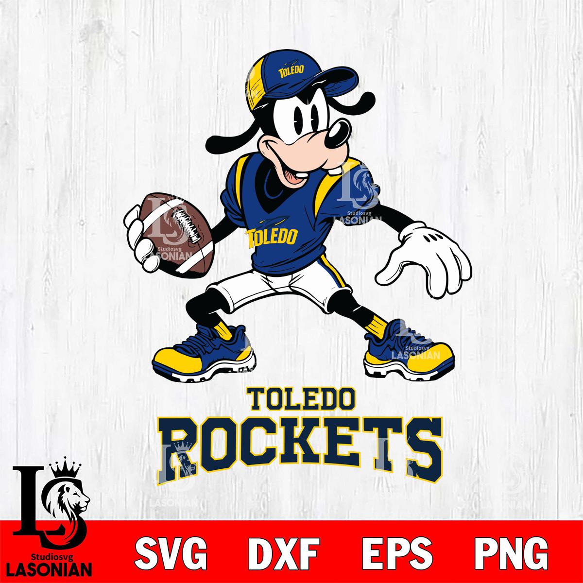 Toledo Rockets Goofy Disney – lasoniansvg