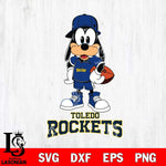 Toledo Rockets Goofy rugby SVG DXF EPS PNG FILE,NCAA svg ,Football Digital Download,Instant Download, Silhouette