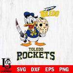 Toledo Rockets Jason Voorhees 12 Svg Eps Dxf Png File, Digital Download