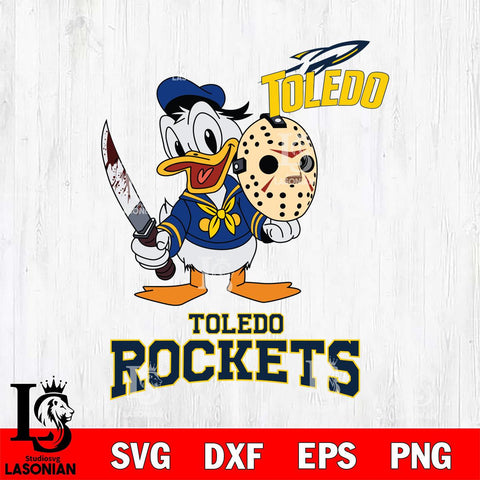 Toledo Rockets Jason Voorhees 12 Svg Eps Dxf Png File, Digital Download